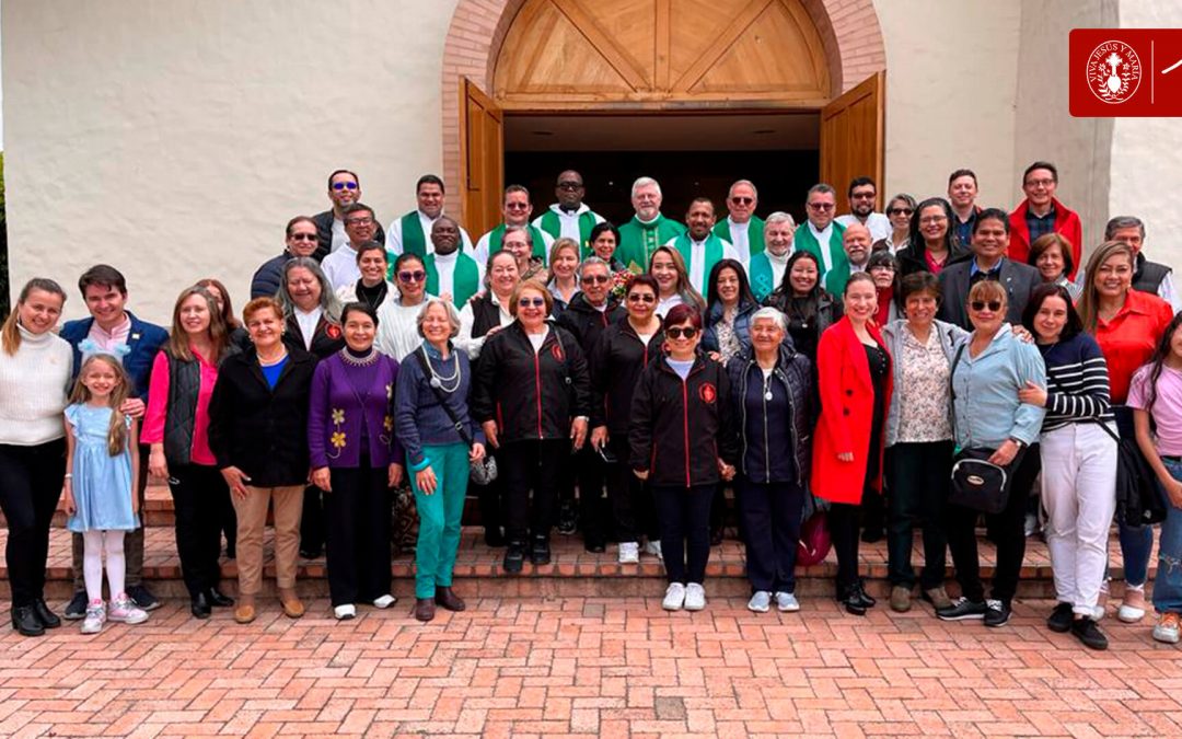 En Fotos | Grato encuentro entre Asociados Eudistas de El Minuto de Dios y Consejo Congregacional de la CJM