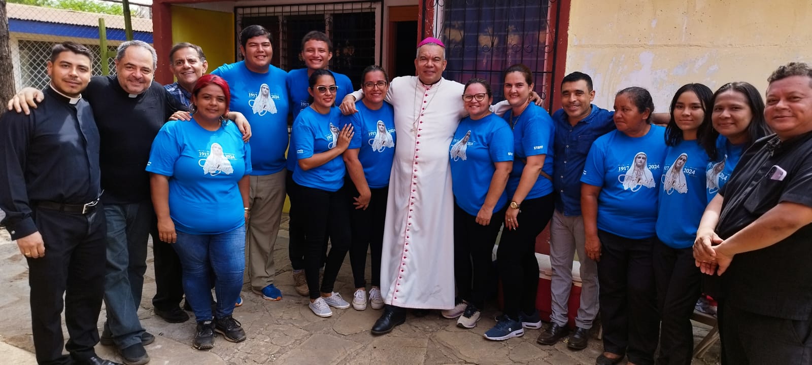 Celebración a Nuestra Señora de Fátima en Nicaragua