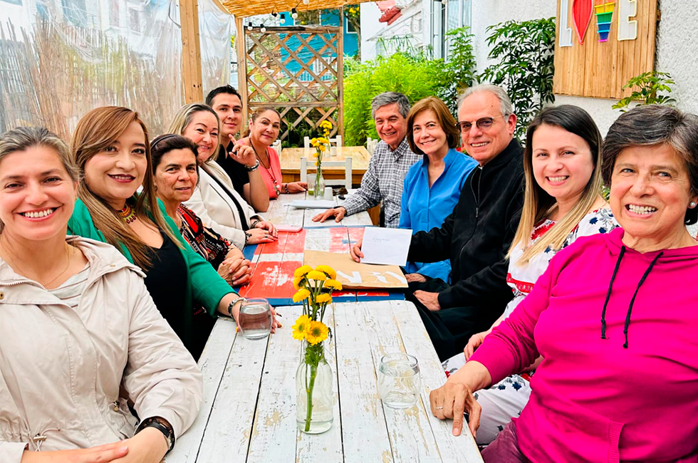 Encuentro fraterno de los Asociados de la Provincia Eudista Minuto de Dios con el Padre Camilo Bernal, Cjm