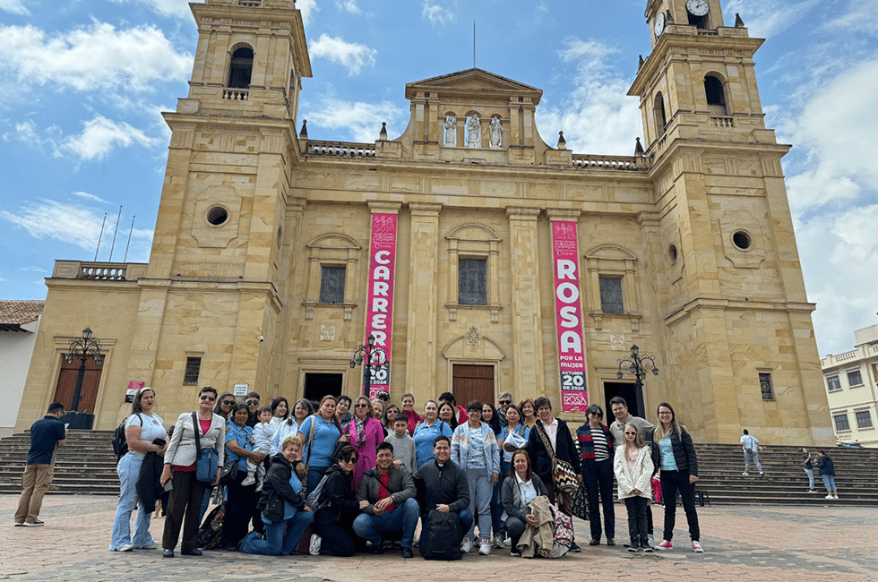 Asociados eudistas peregrinan al Santuario de Nuestra Señora de Chiquinquirá